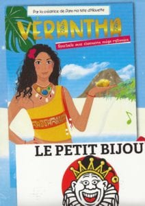 Affiche du spectacle pour enfants Vérantha, au café théâtre Le Petit Bijou à Biarritz