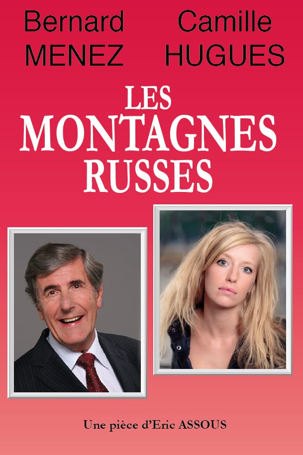 Affiche du spectacle Les Montagnes Russes humour au théâtre à Biarritz le petit bijou