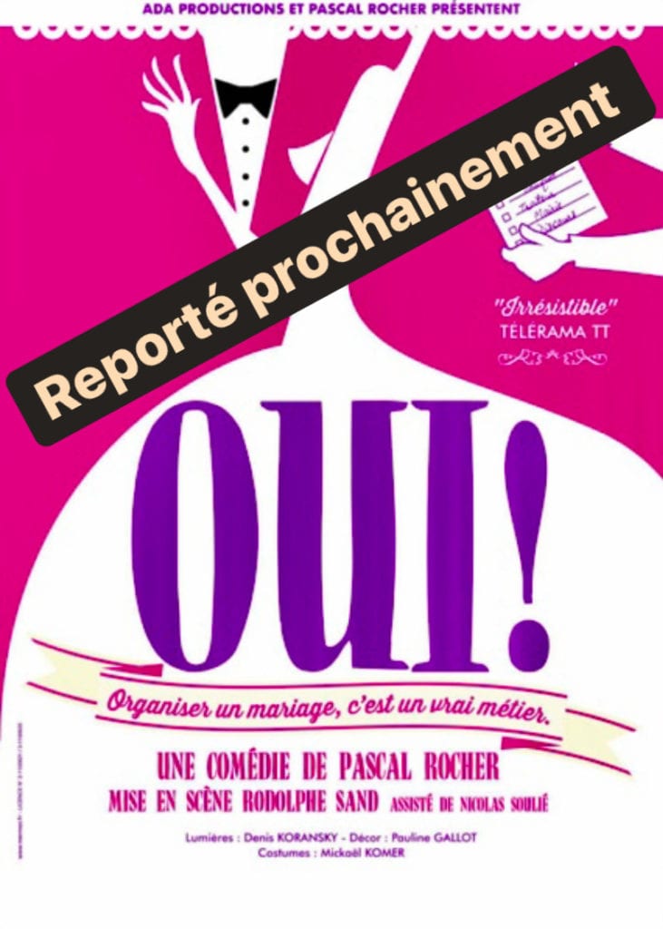 Affiche du spectacle 'OUI'humour au théâtre à Biarritz le petit bijou