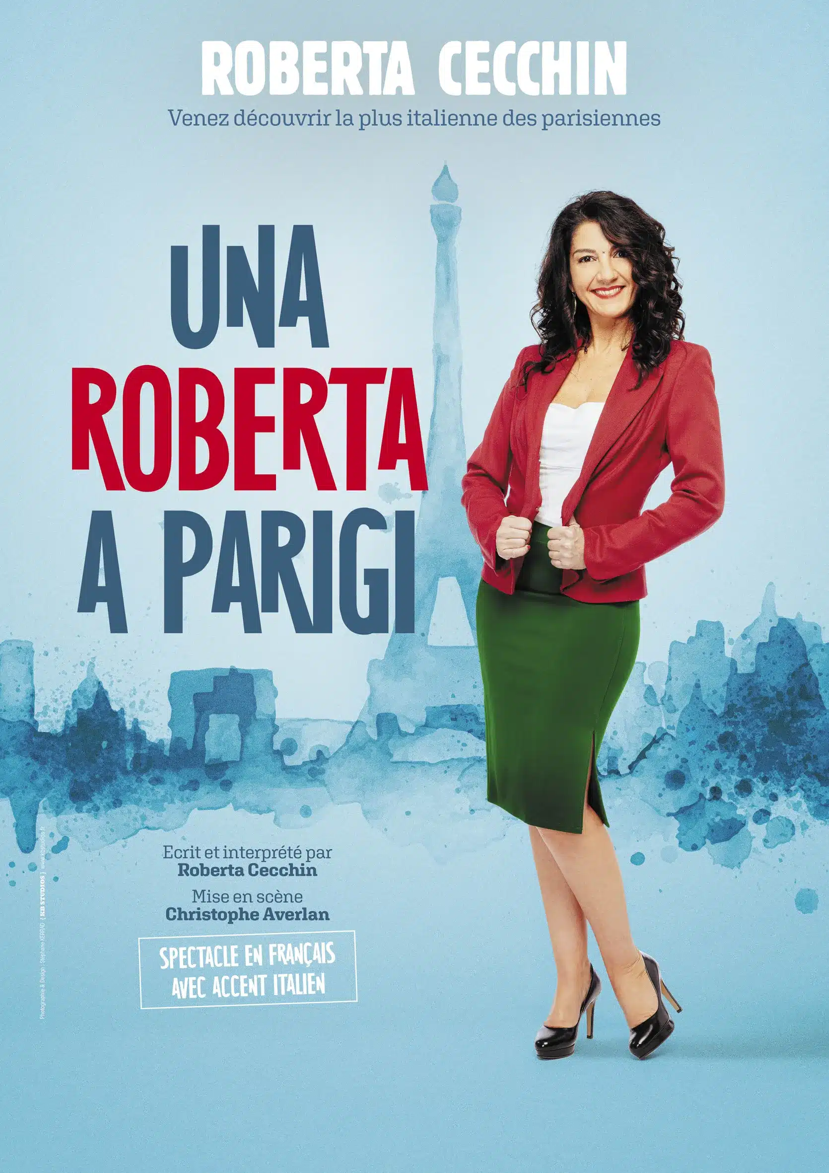 Affiche "Una Roberta a Parigi"