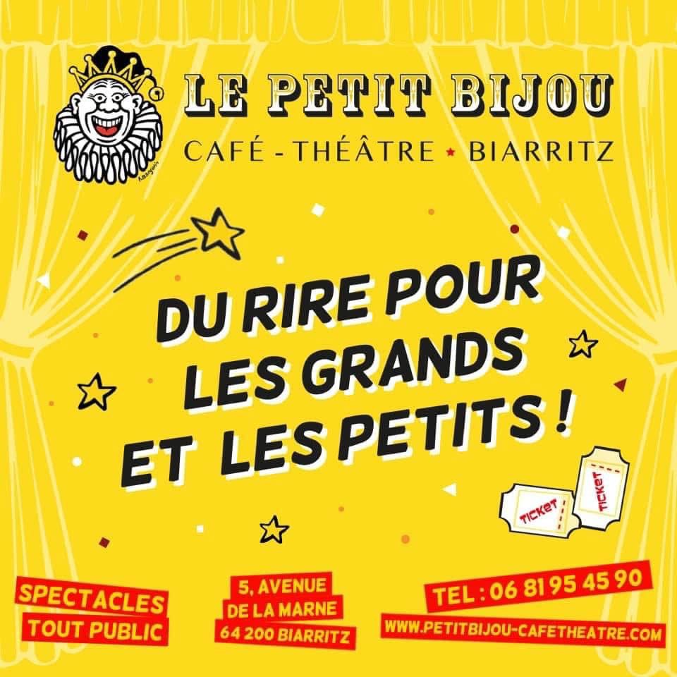 Exemple fictif de carte de réduction pour les spectacles du Petit Bijou à Bijou