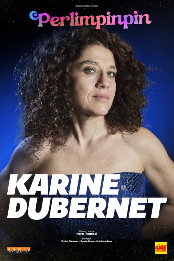 Affiche de Perlimpinpin, avec Karine DUbernet en photo