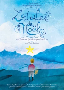 L'étoile de Noël, Affiche du spectacle enfant à Biarritz